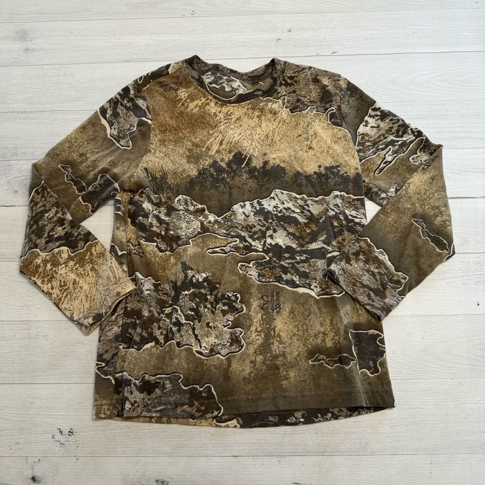 Realtree kids camo‎ long sleeve shirt size 8
